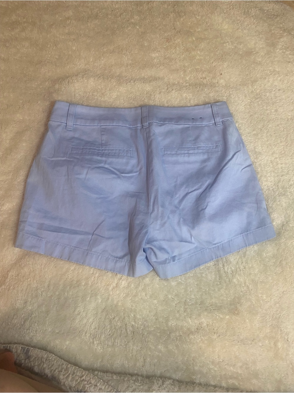 J. Crew Light Blue Cotton Mid-Rise Shorts Size 2 #H5616 - Picture 3 of 7